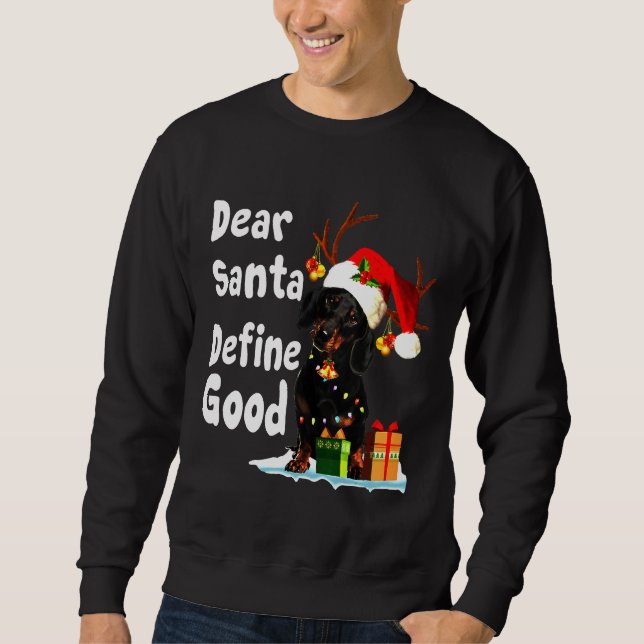 Dachshund Define Sweatshirt (Front)