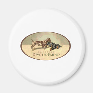 Dachshund..Devoted Friend Magnet