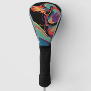 Dachshund Dog 003 - Bruno Pokopen Golf Head Cover
