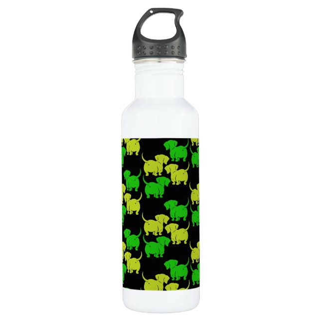 Dachshund Dog  710 Ml Water Bottle (Front)