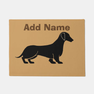 Dachshund Dog Abstract Doormat