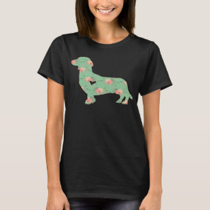 Dachshund Dog  Boho Woodland Chic  for Women T-Shirt