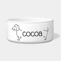 Dachshund Dog Border | Cute Doxie Name
