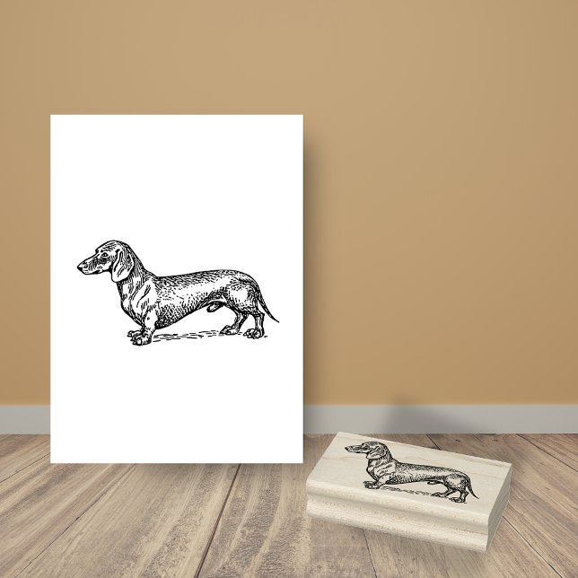 Dachshund Dog Breed Rubber Stamp (Creator Uploaded)