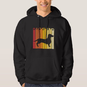 Dachshund Dog Breed Silhouette Hoodie