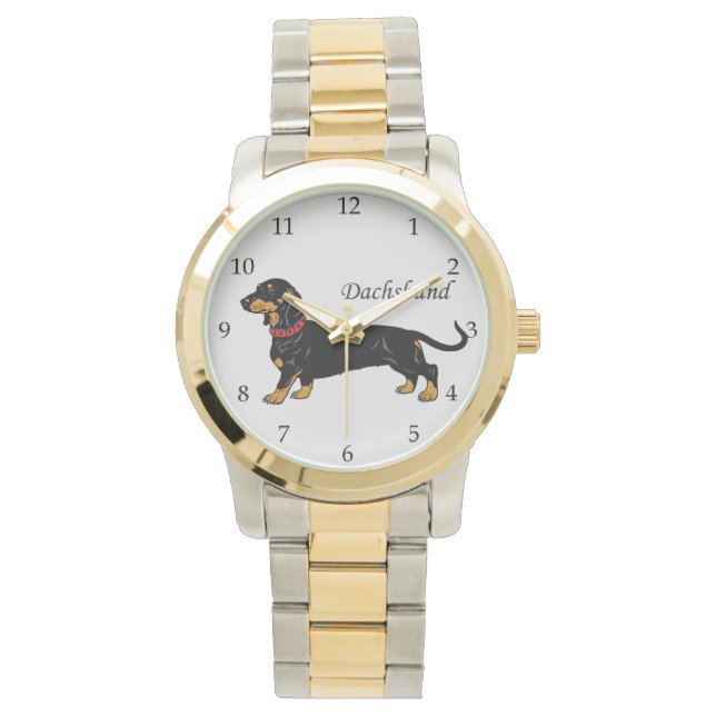 Dachshund Dog Breed Watch (Front)