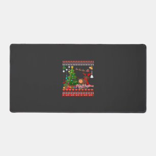Dachshund Dog Butt Christmas Ugly Classic T-Shirt Desk Mat