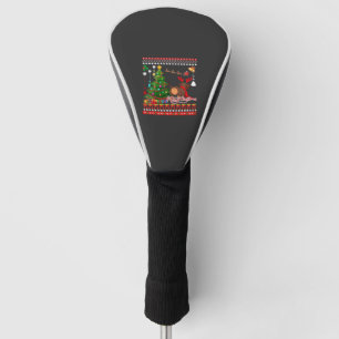 Dachshund Dog Butt Christmas Ugly Classic T-Shirt Golf Head Cover