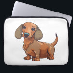 Dachshund Dog Cute  Laptop Sleeve<br><div class="desc">Dachshund Dog Cute</div>