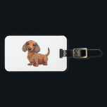 Dachshund Dog Cute  Luggage Tag<br><div class="desc">Dachshund Dog Cute</div>