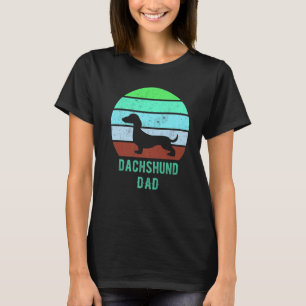 Dachshund Dog Dad Father Weiner Dog Owner T-Shirt