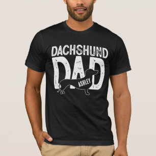 Dachshund Dog Dad Puppy Dad T-Shirt