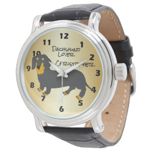 Dachshund Dog Design Watch