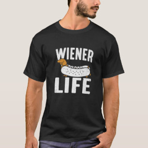 Dachshund Dog Designs For Men Weiner Life Dachshun T-Shirt