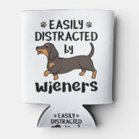 Dachshund Dog Easily Distracted by Wieners