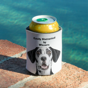 Dachshund Dog Easily Distracted by Wieners Can Cooler