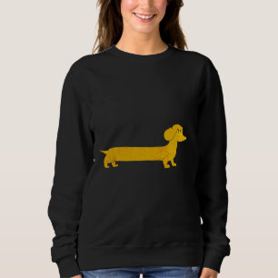 Dachshund Dog Fun Colourful Pattern Sweatshirt