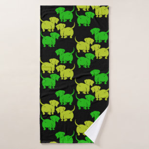 Dachshund Dog Gifts Bath Towel