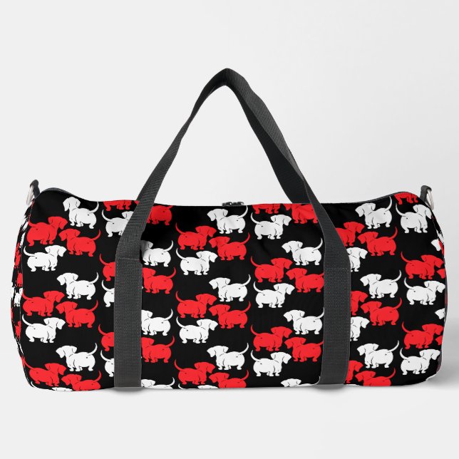 Dachshund Dog Gifts Duffle Bag (Front)
