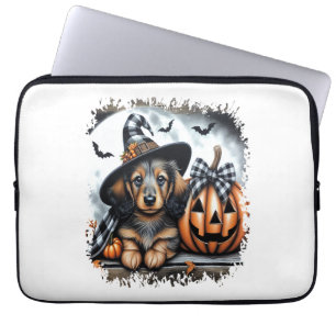 Dachshund Dog Halloween Laptop Sleeve