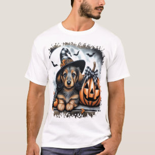 Dachshund Dog Halloween T-Shirt