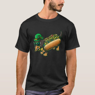 Dachshund Dog Leprechau St Patrick Day Saint Paddy T-Shirt