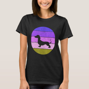 Dachshund Dog Mom Dad Retro Vintage Weiner Dog Own T-Shirt