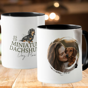 Dachshund Dog Mom Photo Mug