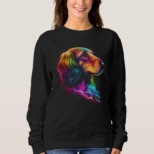 Dachshund Dog Owner Dachshunds  Wiener Dogs Graphi Sweatshirt (Front)