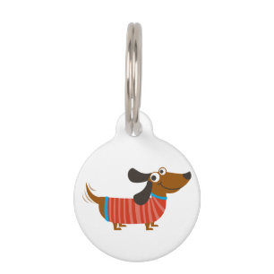 Dachshund Dog Pet Tag