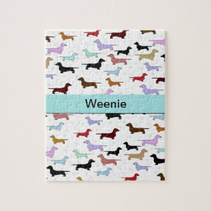 Dachshund Dog Puzzle