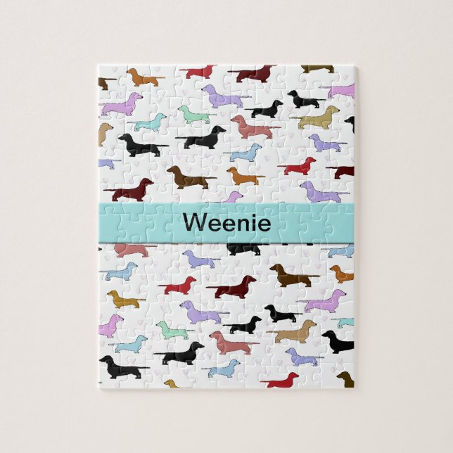 Dachshund Dog Puzzle (Vertical)
