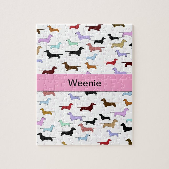 Dachshund Dog Puzzle (Vertical)