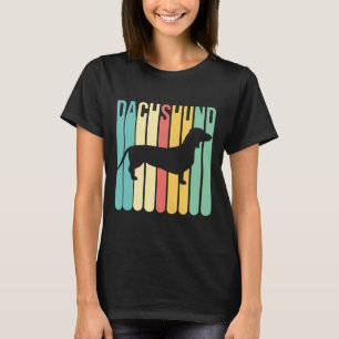 Dachshund Dog Retro T-Shirt