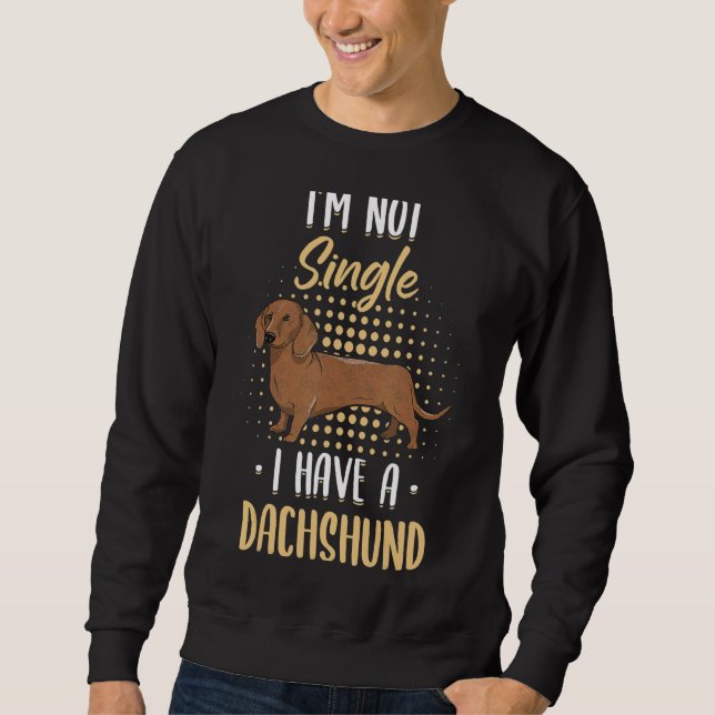 Dachshund Dog Sweatshirt (Front)