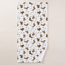 Dachshund Dogs and Bones Cute Paws