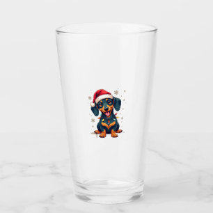 Dachshund Dogs Tree Christmas Sweater Xmas Gifts F Glass