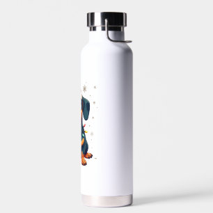 Dachshund Dogs Tree Christmas Sweater Xmas Gifts F Water Bottle