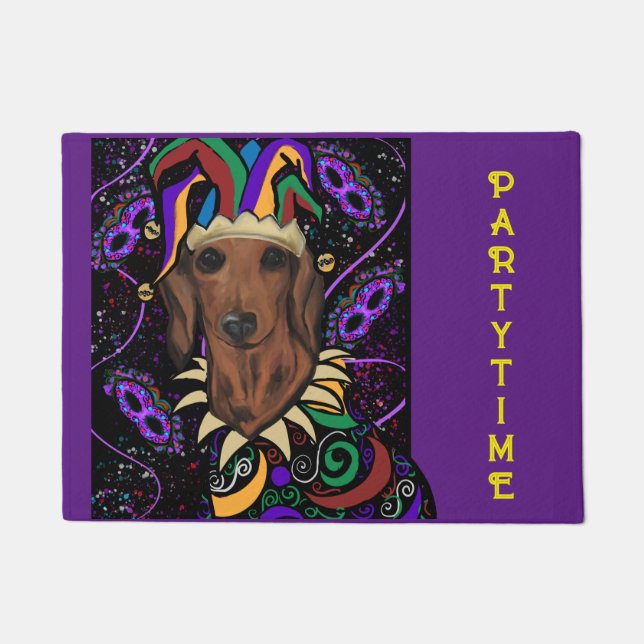 Dachshund         doormat (Front)