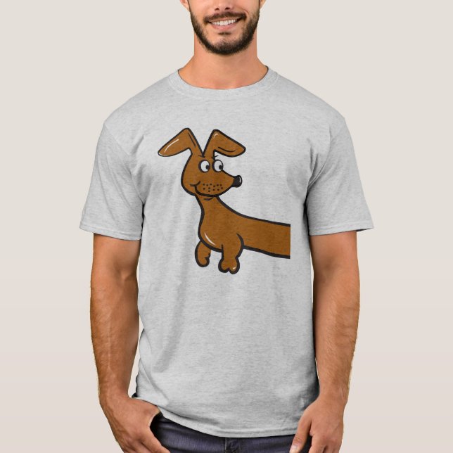 Dachshund Doxie Butt T-Shirt (Front)