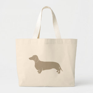 Dachshund - Doxie original artful designs Large Tote Bag