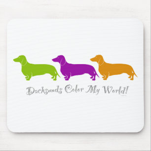 Dachshund - Doxie original artful designs Mouse Pad