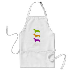 Dachshund - Doxie original artful designs Standard Apron