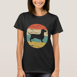 Dachshund Doxie Weenie Weiner Vintage Retro T-Shirt
