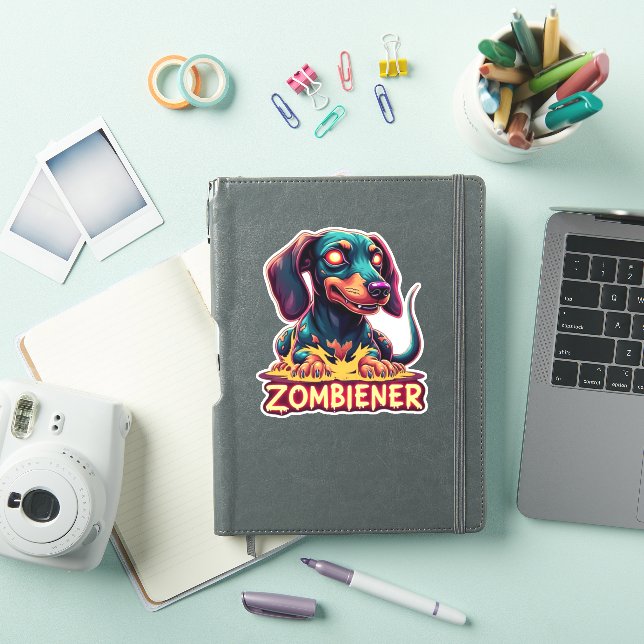 Dachshund Doxie Wiener Sausage Zombie Dog Hallowee (iPad Cover)