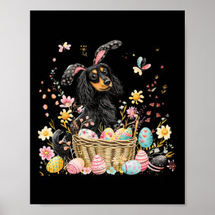 Dachshund Easter Dachshund Easter Egg Poster