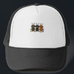 Dachshund Easter T-Shirt Trucker Hat<br><div class="desc">Dachshund Easter T-Shirt</div>