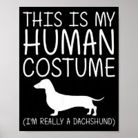 Dachshund Easy Halloween Human Costume Sausage Dog