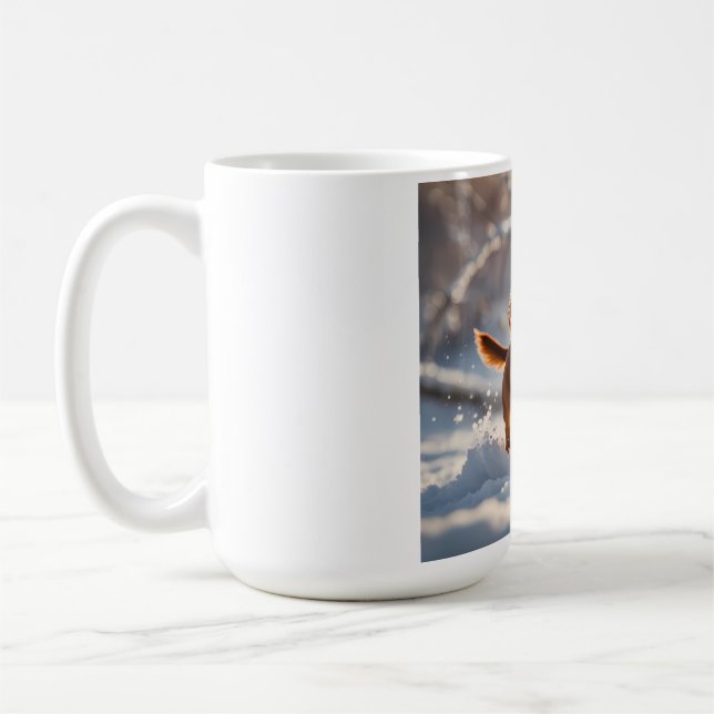 Dachshund Elegant Coffee Mug (Left)