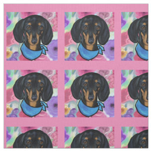 DACHSHUND FABRIC